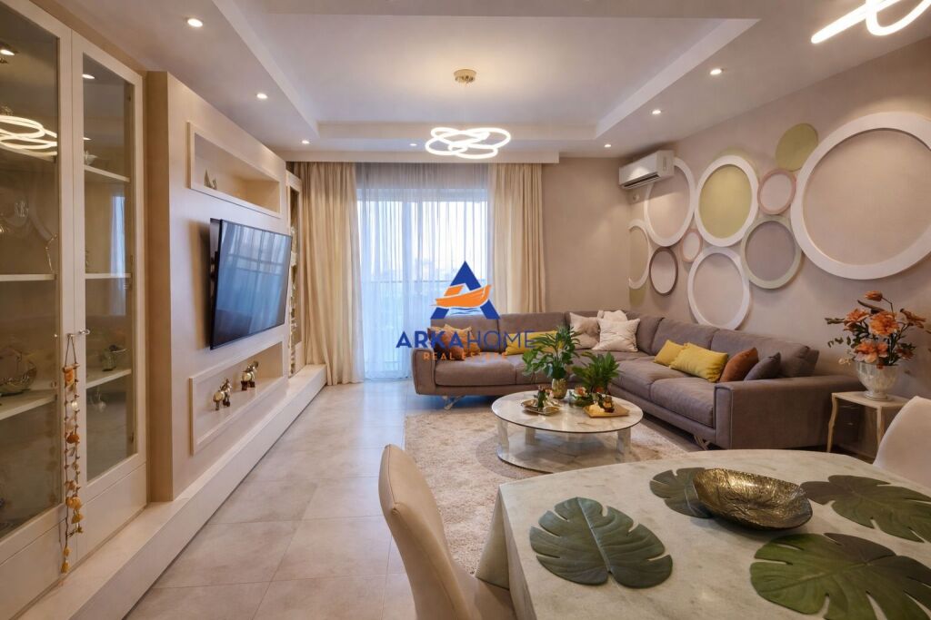 FOR SALE APARTMENT 2+1+BALCONY+PARKING SPACE "AT AMBASSADOR 3, AIR ALBANIA STADIUM" 609,600 EURO