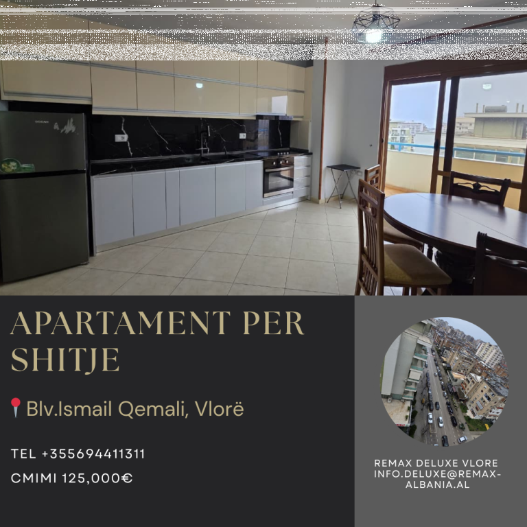 🌆 Apartament 1+1 në shitje – Albano &amp; Romina, pranë Arjolit | Vlorë