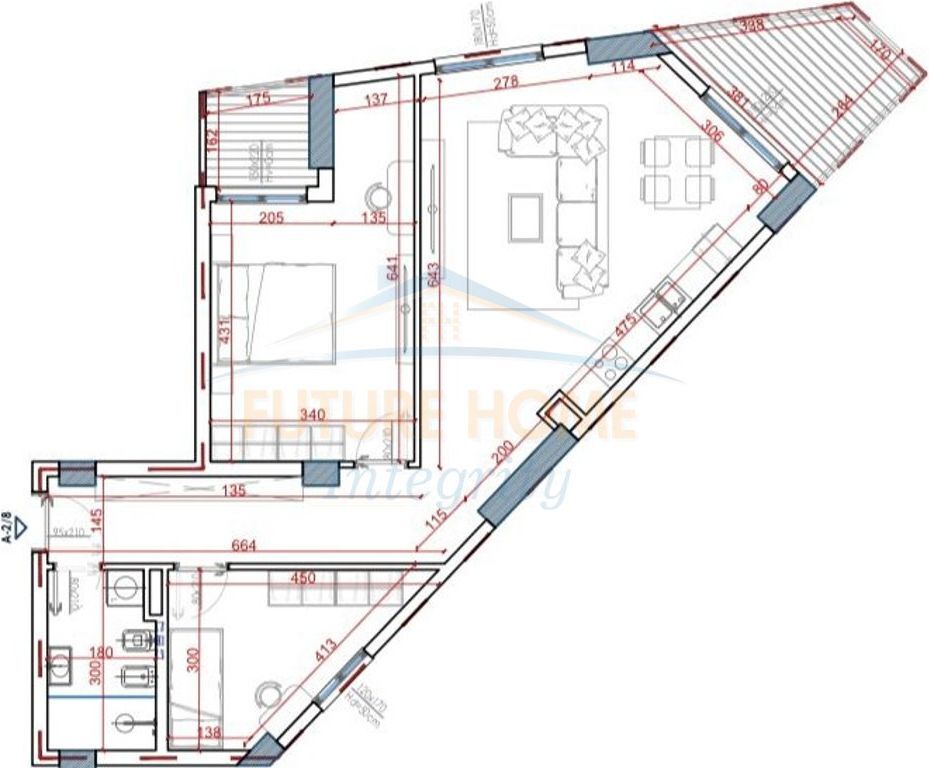 Shitet, Apartament 2+1, House Residence, Tiranë