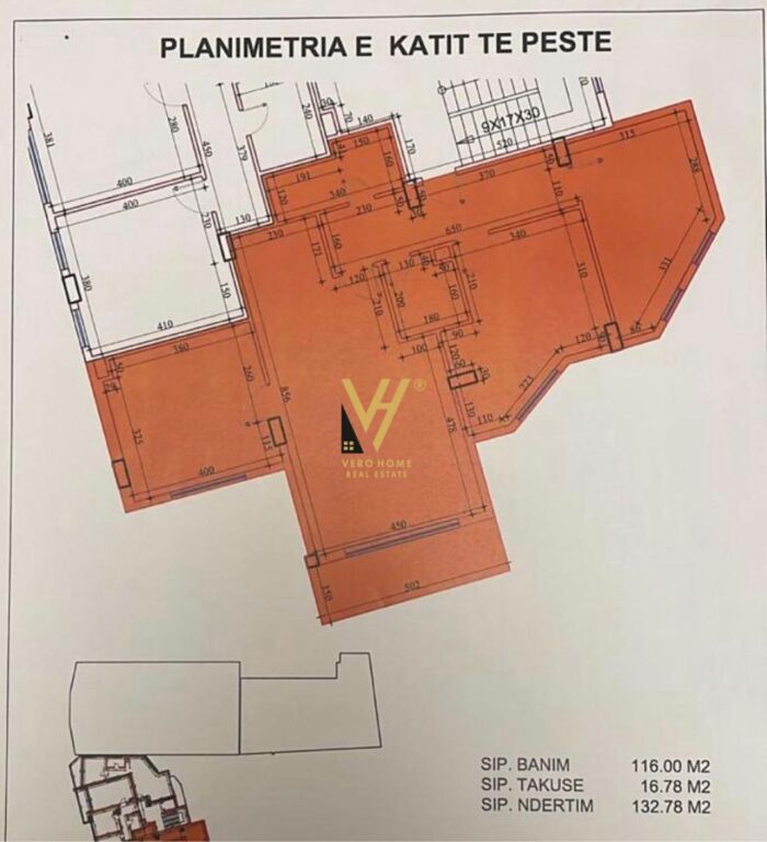 SHITET APARTAMENT 3+1+2+BLK NE FRESK 166.250 EURO