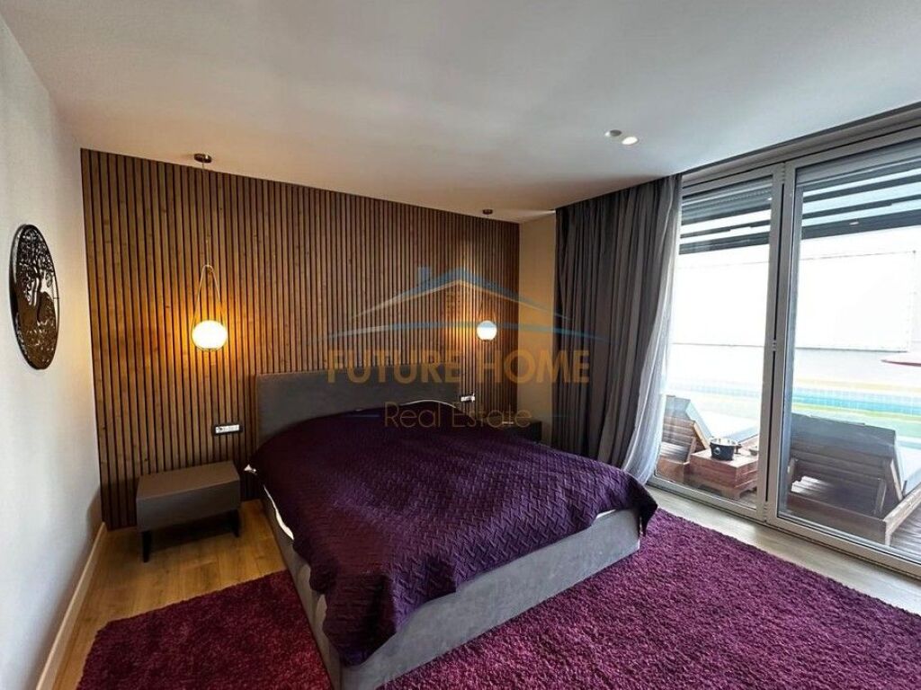 Luxury Apartment for Sale 4+1+2+Veranda+Swimming Pool+Parking Spot, Botanical Garden, Tirana