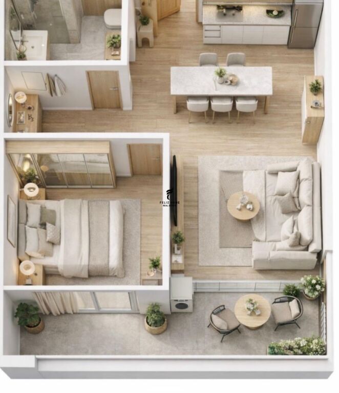 SHITET APARTAMENT 1+1 PASKUQAN 62.000 EURO FH-68627