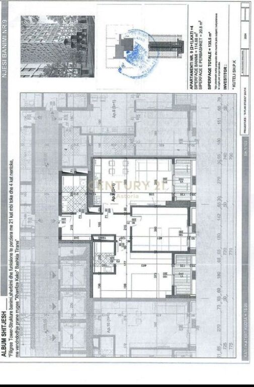 Apartament Modern 2+1+2 në Filigree Tower – Hapësirë, Komfort dhe Investim Elitar