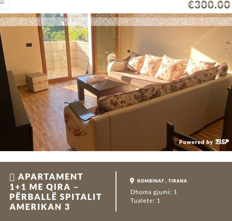 🏡 APARTMENT 1+1 FOR RENT – OPPOSITE AMERICAN HOSPITAL 3