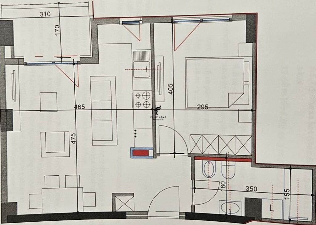 ZYRE ME QERA 66.6M2 LAPRAKE 600 EURO FH-68654