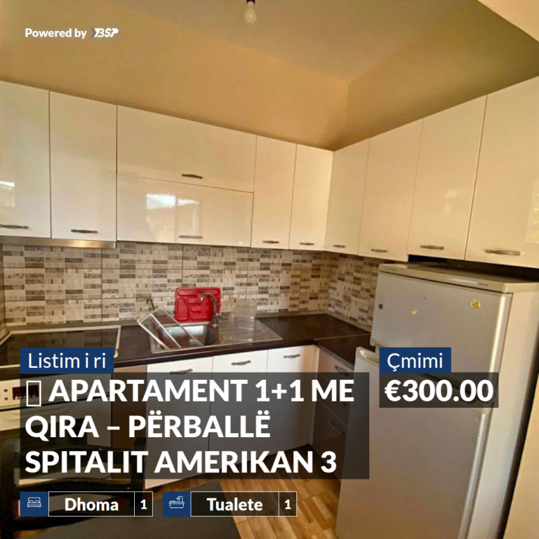 🏡 APARTMENT 1+1 FOR RENT – OPPOSITE AMERICAN HOSPITAL 3