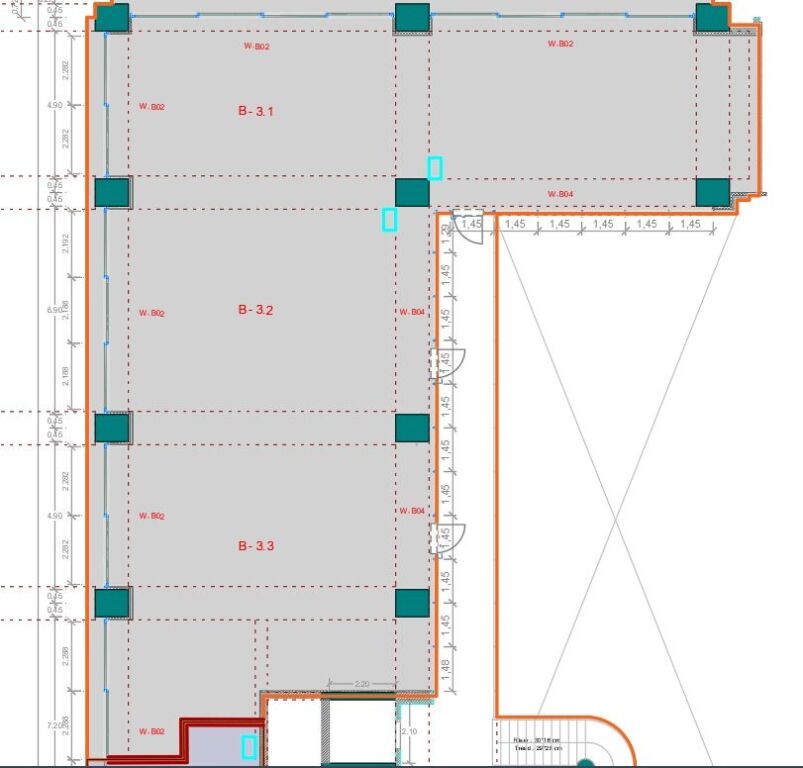 OFFICE FOR RENT 423 M2 CENTER 17,000 EURO FH-68647