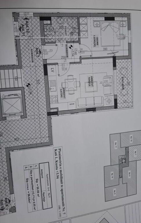 🏡 Shitet apartament 1+1 – Sauk