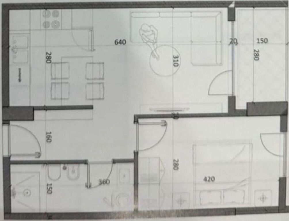 🏡Shitet Apartament 1+1 te Kompleksi Vanetino 4 ne Kamez❗