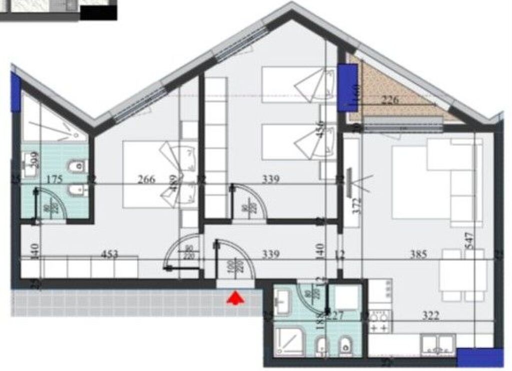 🏡Shitet Apartament 2+1+2 tek Rezidenca Colonnade, Tiranë❗