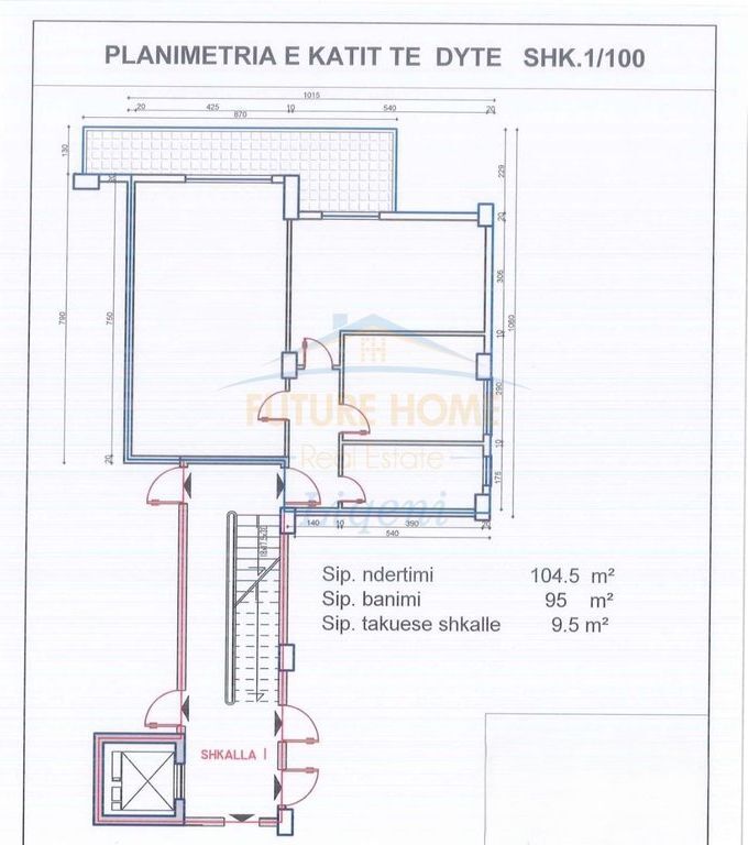 Shitet, Apartament 2+1, Kinostudio, Tiranë