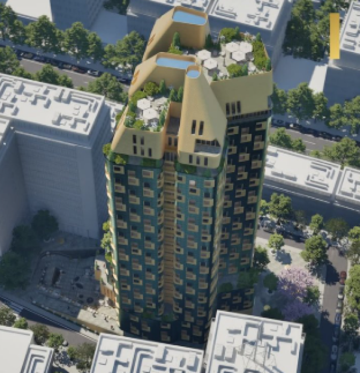 Apartament 1+1 në Shitje – Bazaar Gate, Qendër e Tiranës