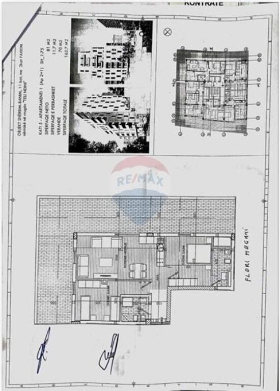 Apartament 2+1 për shitje ne Xhamllik