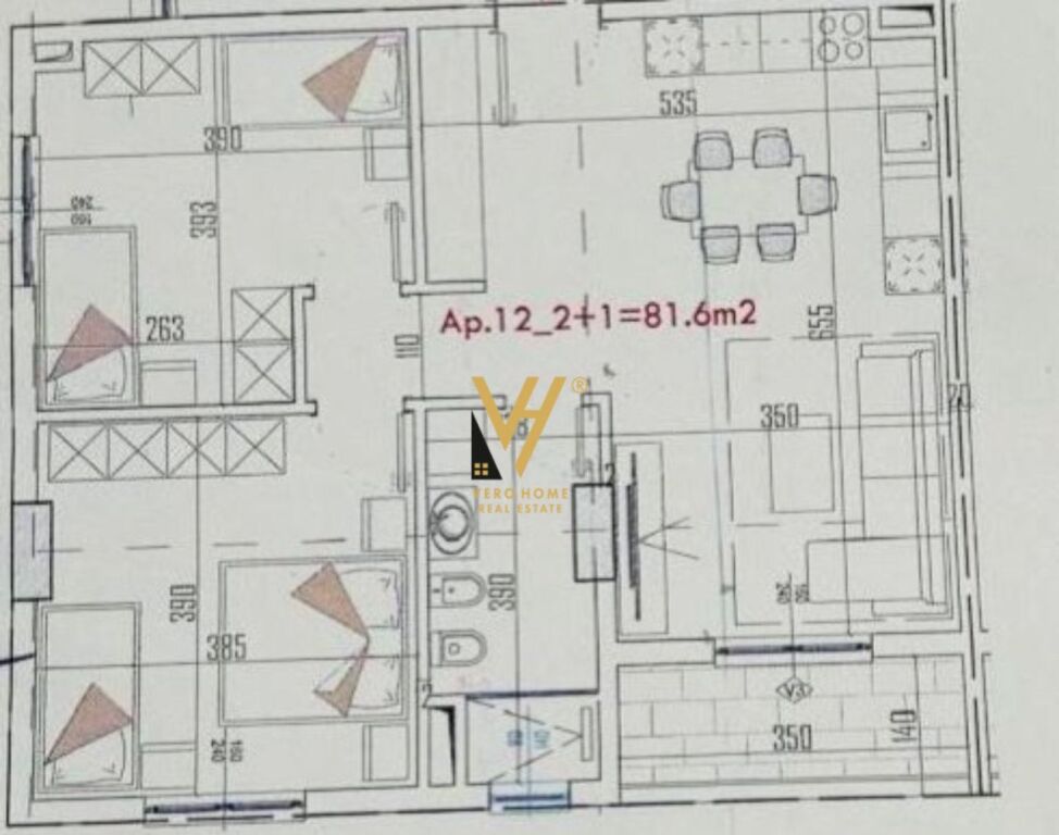 VENDESI APPARTAMENTO 2+1+BLK REZ.COLOR SPLASH, PASKUQAN 125.000 EURO