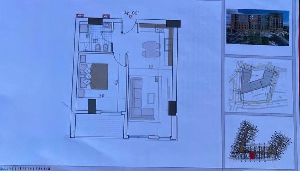 🏡 SHITET APARTAMENT 1+1 – Fund Rr. 5 MAJI!  📍 Dalja e Unazës Babrru