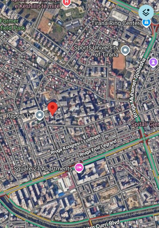 Jepet apartament 2+1+2 me qira ne Tirane, rruga Frosina Plaku