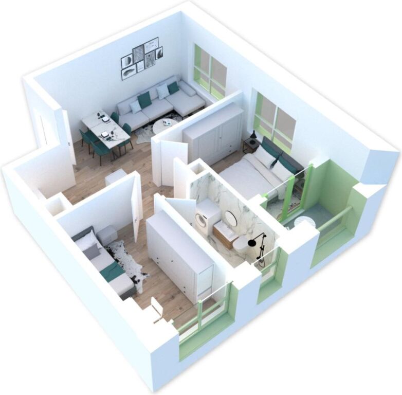 FOR RENT APARTMENT 2+1 - NEAR KAIMI ALI DEM COMPLEX