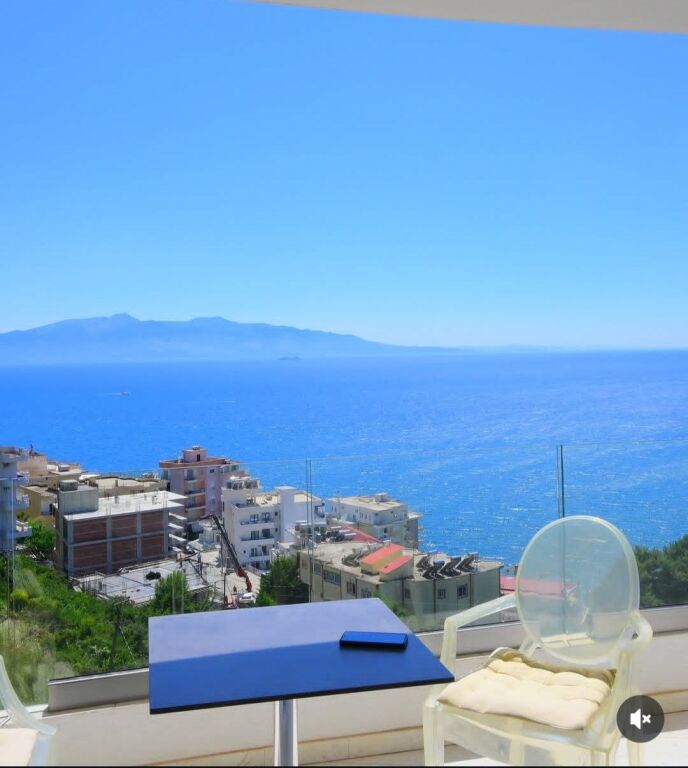 Apartament 2+1 me pamje nga deti