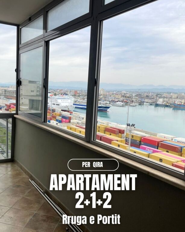JEPET ME QIRA APARTAMENT 2+1+2 – RRUGA E PORTIT, DURRËS