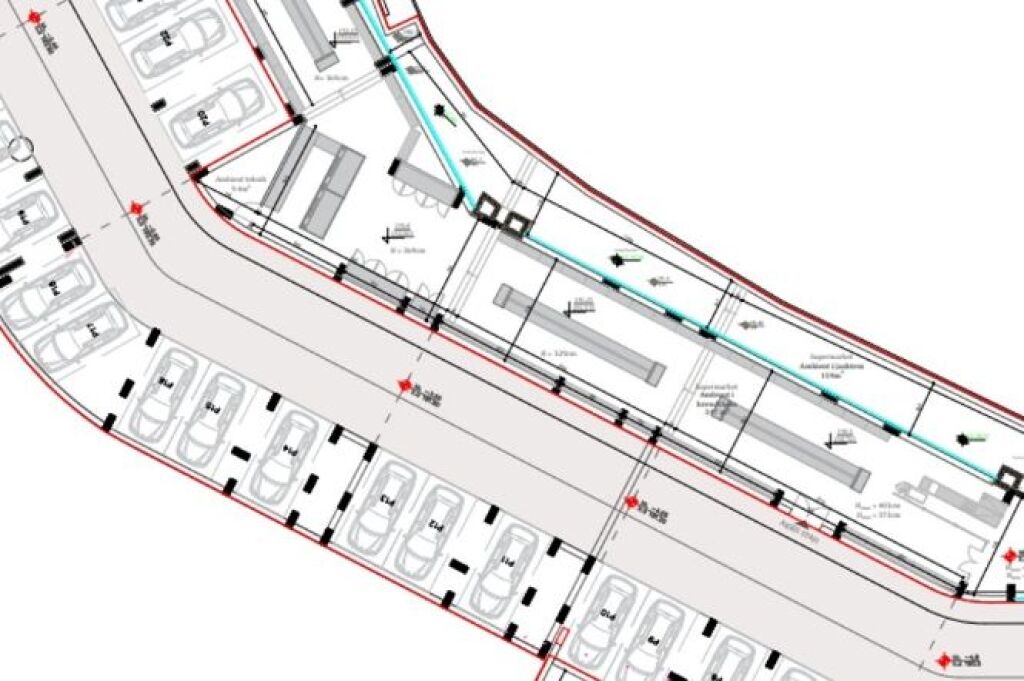 Jepet me qira Supermarket buze rruge