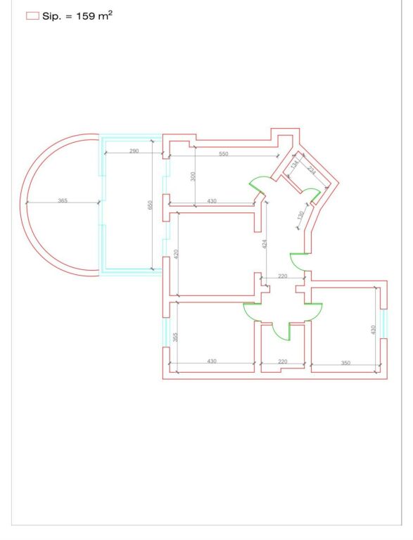 JEPET ZYRE ME QERA 159M2 RRUGA E KOSOVARVE