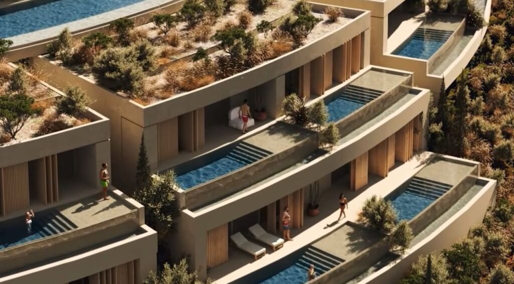 Shitet (2,650€/m2): 2+1+2wc &amp; Ballkon +1 P.Parkimi📍Sun Palase Residence - Palase/Dhermi || 311,300€ (106 m2)