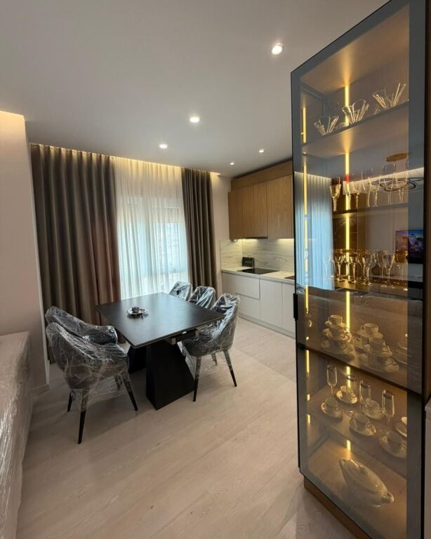 📌 Apartment 1+1 for rent + 2 parking spaces – Xhamllik