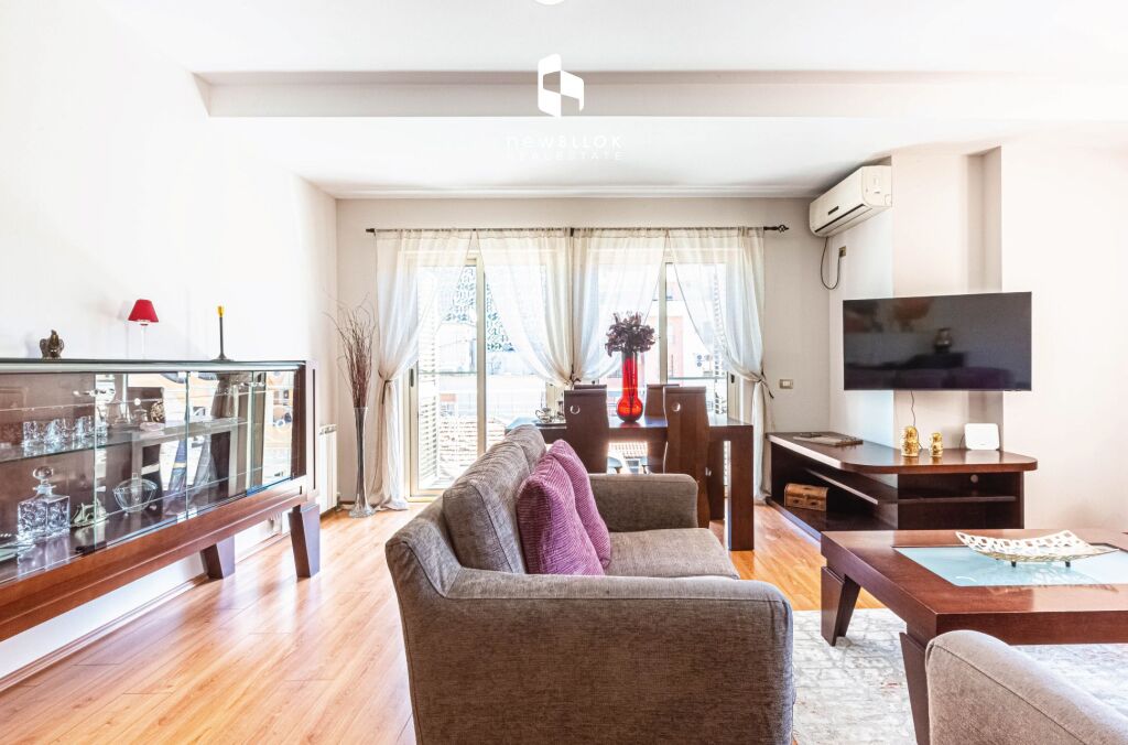 For Rent: GOLDEN Apartment 💫 2+1+2Wc &amp; 2 Balconies📍(In the HEART of Bllok - Credins Bank/Rr. Pjetër Bogdani) Area 140 m² (1300€/month)