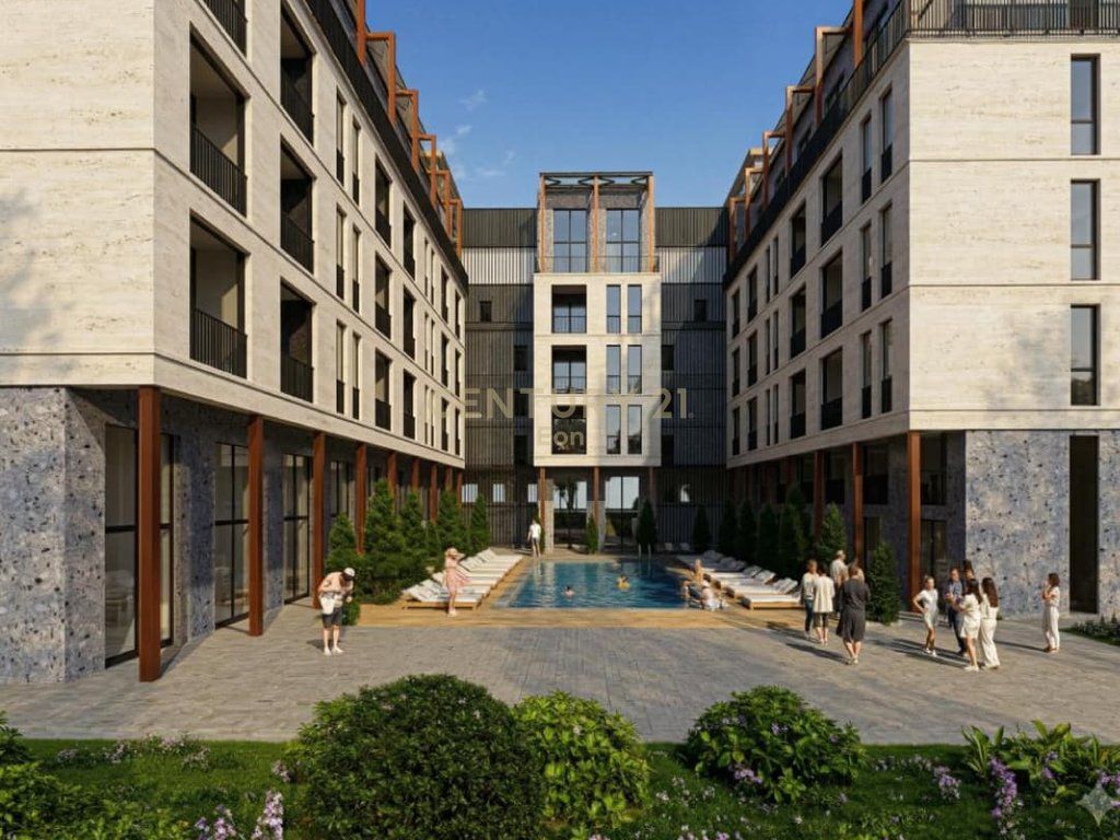 APARTMENT 1+1 FOR SALE IN MIDDALE RESIDENCE, PAYMENT IN INSTALLMENTS IN MALIN E ROBIT! 60,120 €