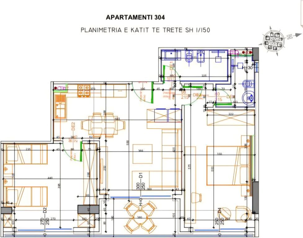 Shitet Apartament (89.3 m²) tek Rezidenca Liburnia