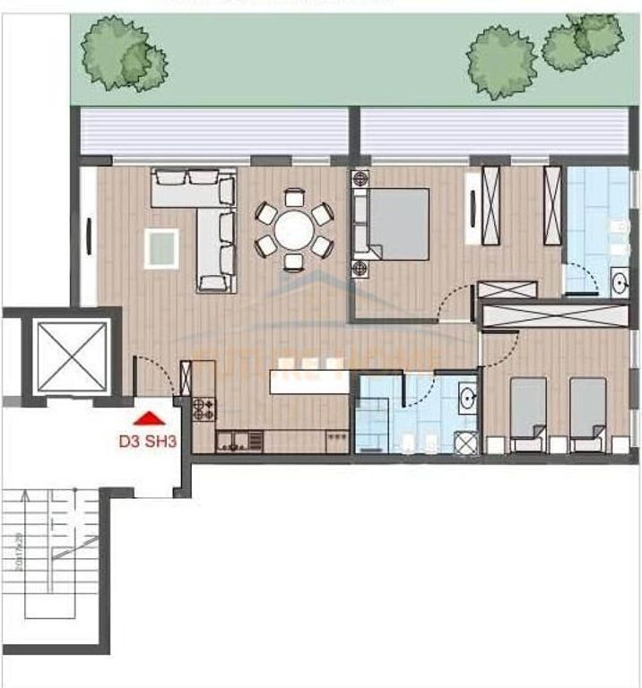 In vendita, Appartamento 2+1+2+Posto Auto, Terfili Residence, Farke