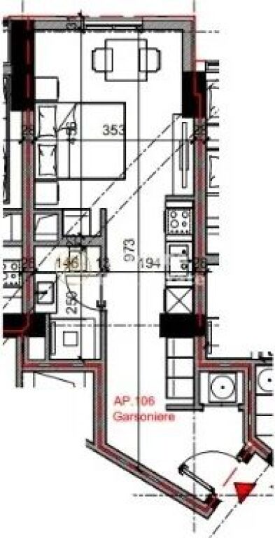 Shitje | Garsoniere | Rruga Bardhyl | 110400 €