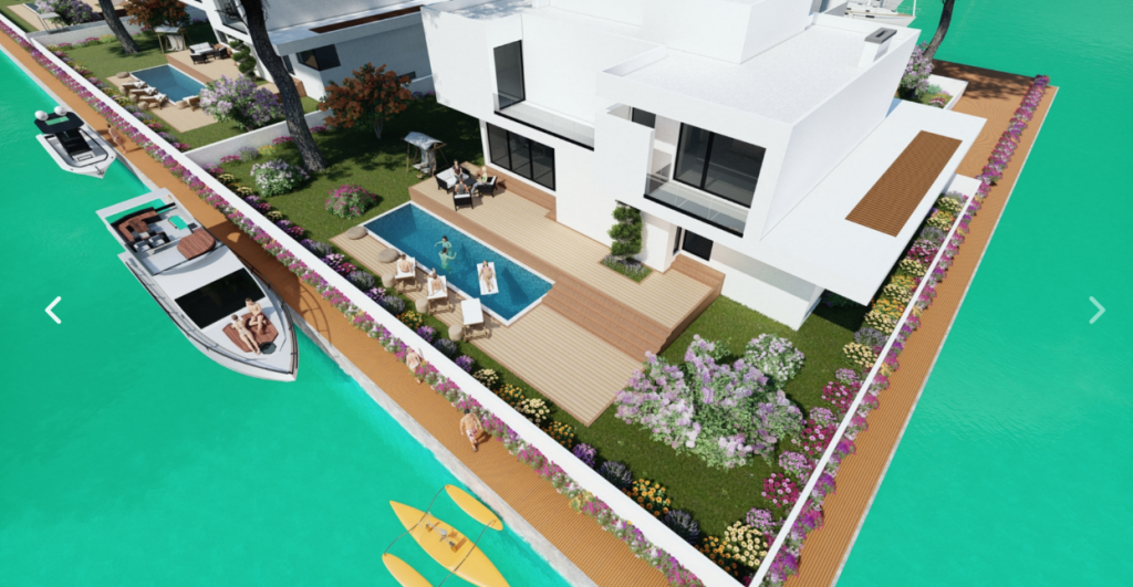 🏘️Shitet Vilë Individuale 2-kateshe te Turquoise Marina,Gjiri Lalzit❗