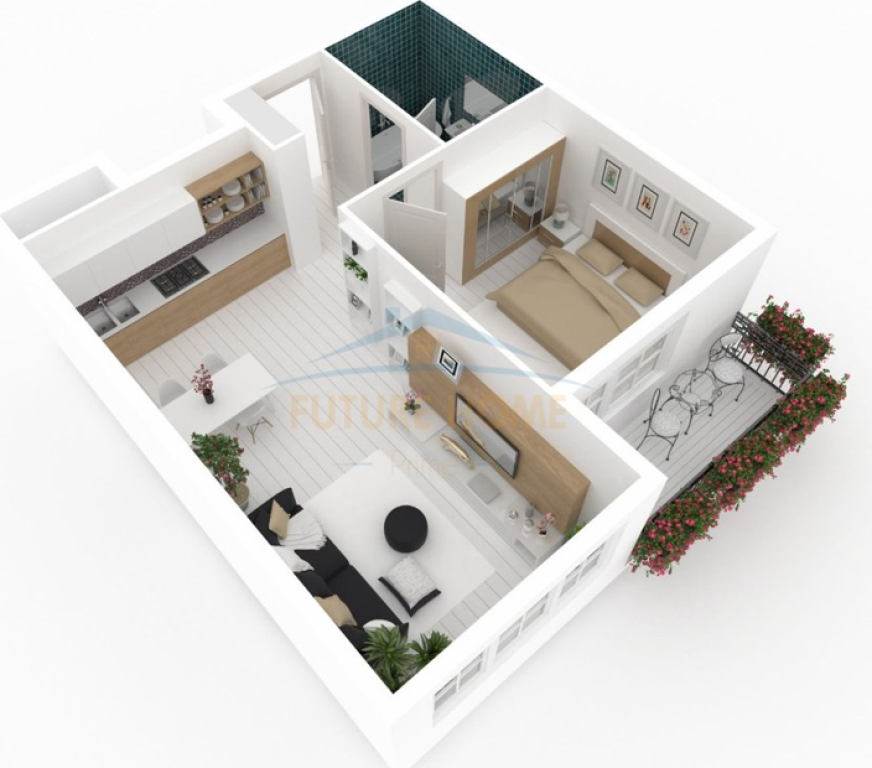 In vendita, Appartamento 3+1+2, Misto Mame, Yzberisht PRIME67484