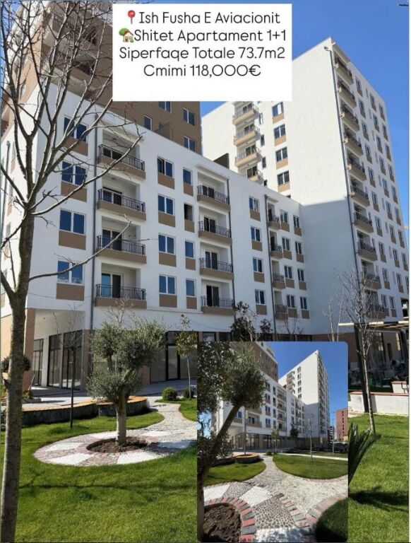 Shitet Apartament 1+1 – Ish Fusha e Aviacionit