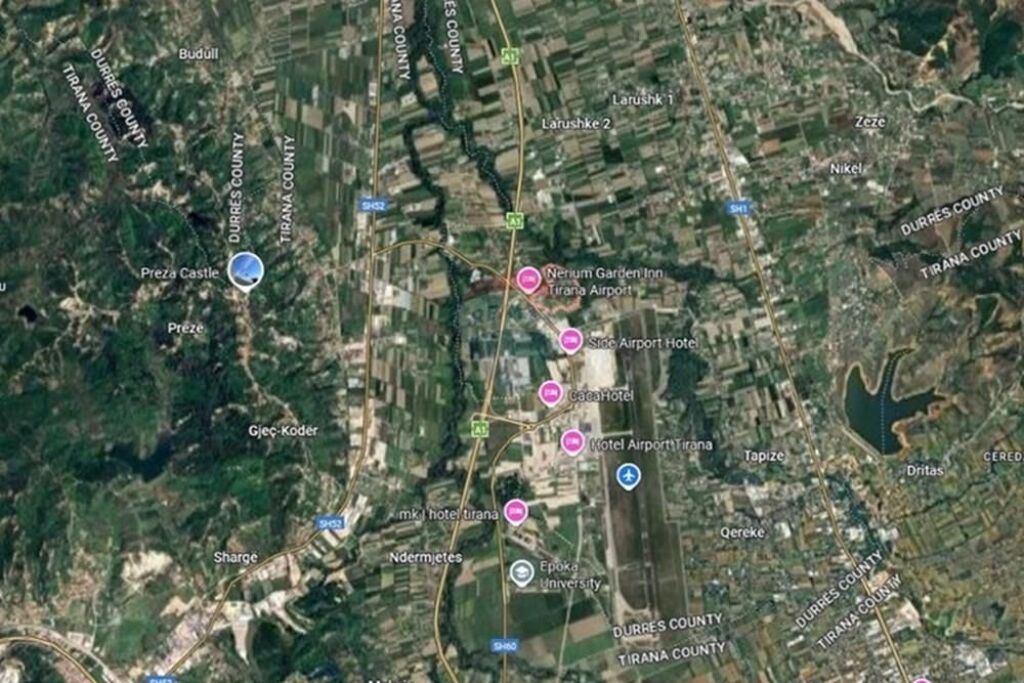 Truall-Per Shitje-Fushe Preze,Tirane