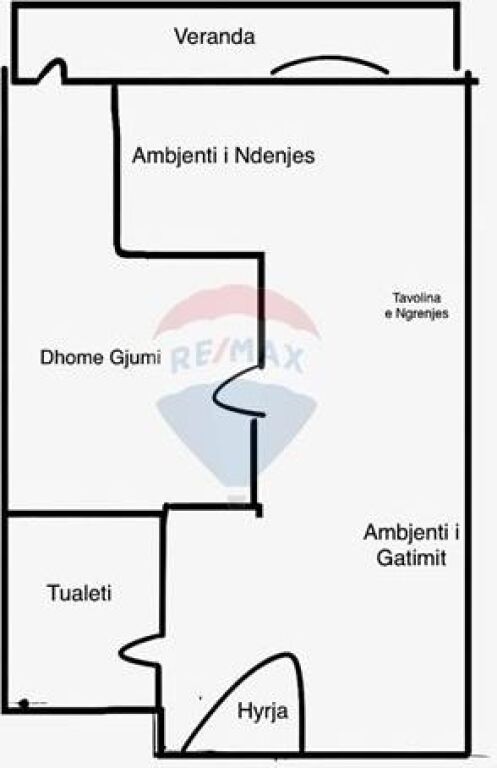 FOR SALE APARTMENT 1+1, REZ.. KODRA E DIELLIT 2