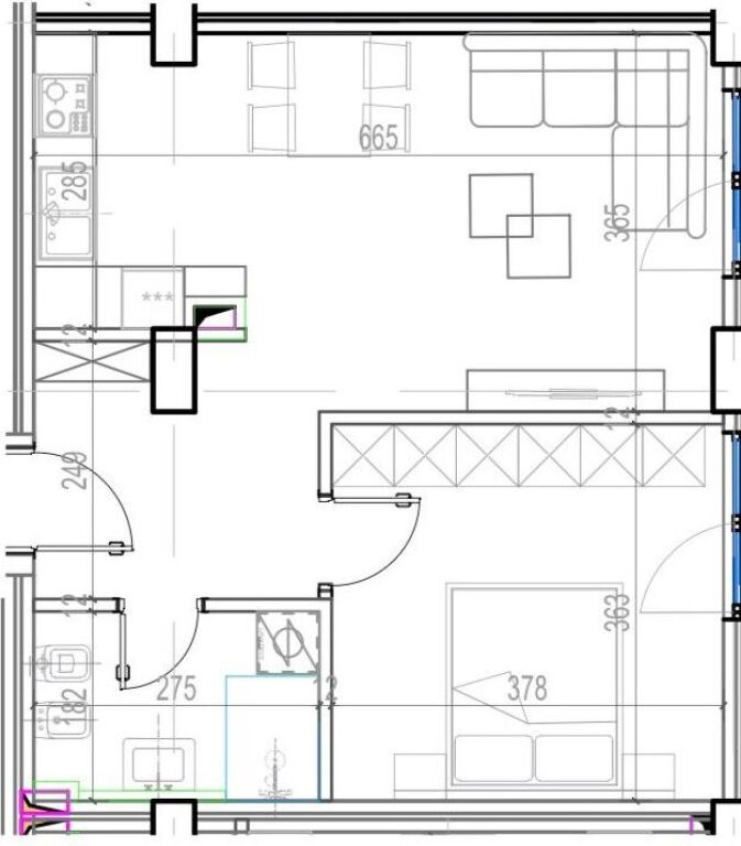 🏡 Appartamenti 1+1 & 2+1 in Vendita – Residenza Kodra e Diellit 2 (Est)