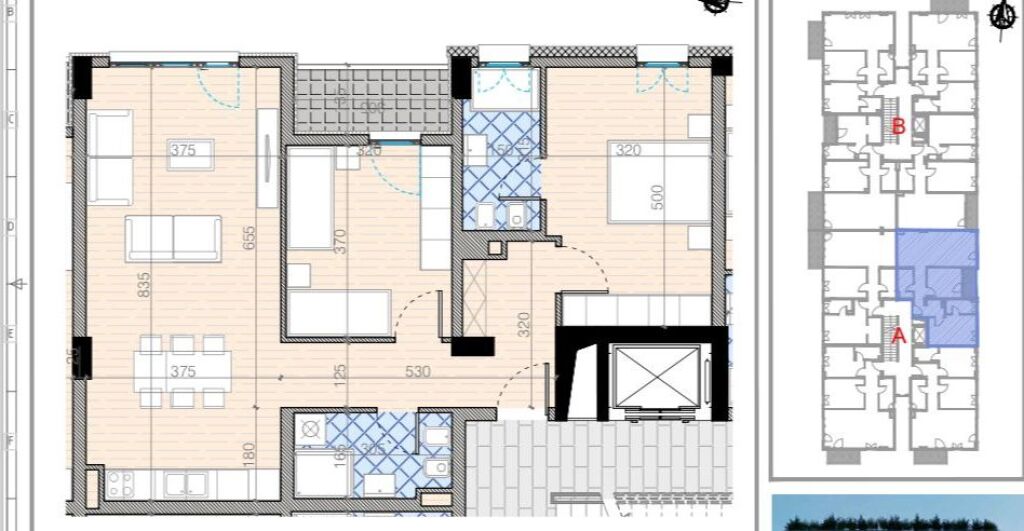 🏢 Appartamento 2+1 in Vendita  Trio Towers, Don Bosko