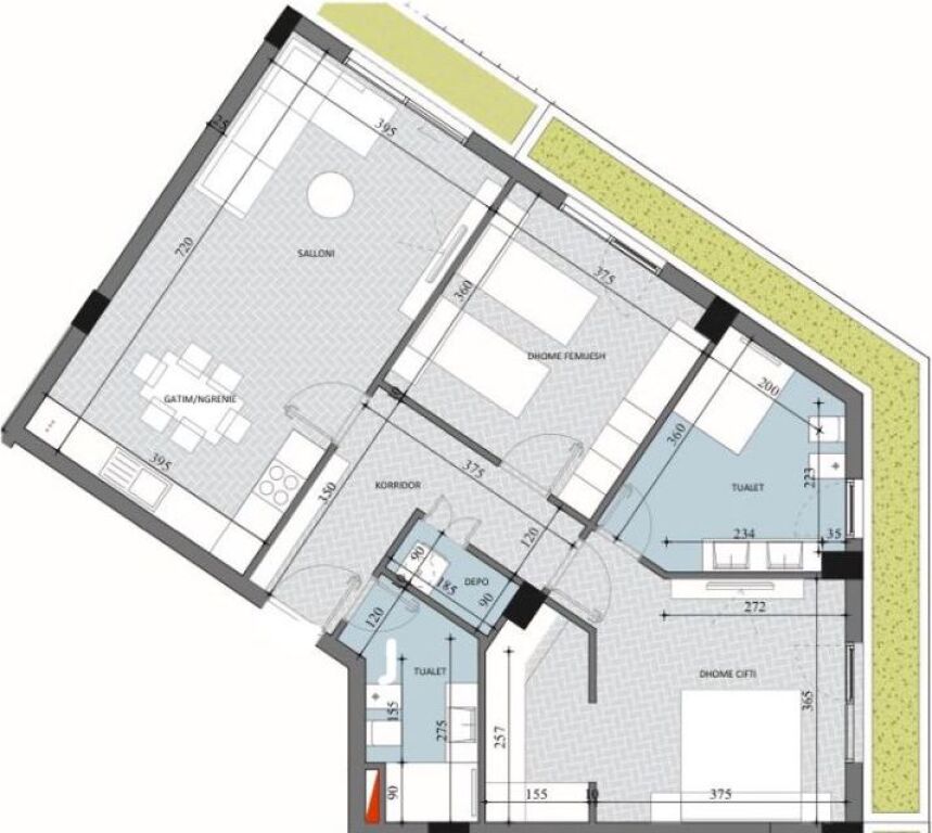 ☀️ Apartment 2+1 for Sale paskuqan installment option