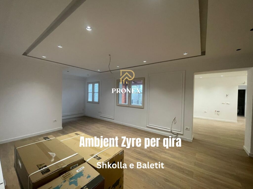 Ambjent Zyre me qera - Shkolla e Baletit