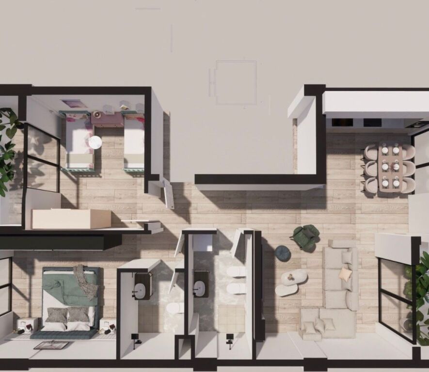 🏡 Vendesi in vendita Appartamento 2+1 + 2 Bagni – Olive Park, Sauk ✨