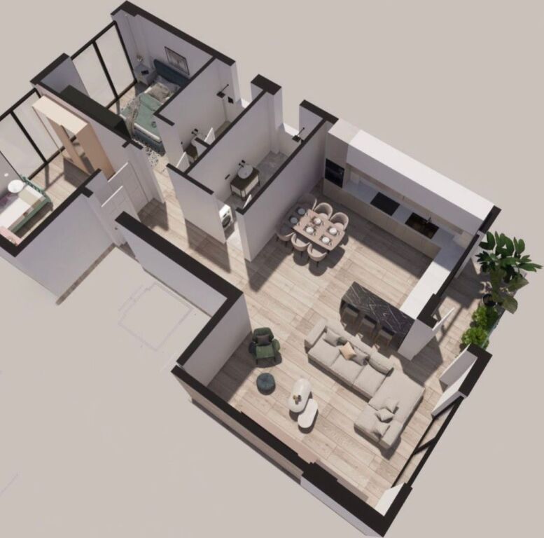 🏡 Appartamento 2+1 + 2 Bagni in Vendita – Olive Park, Sauk ✨