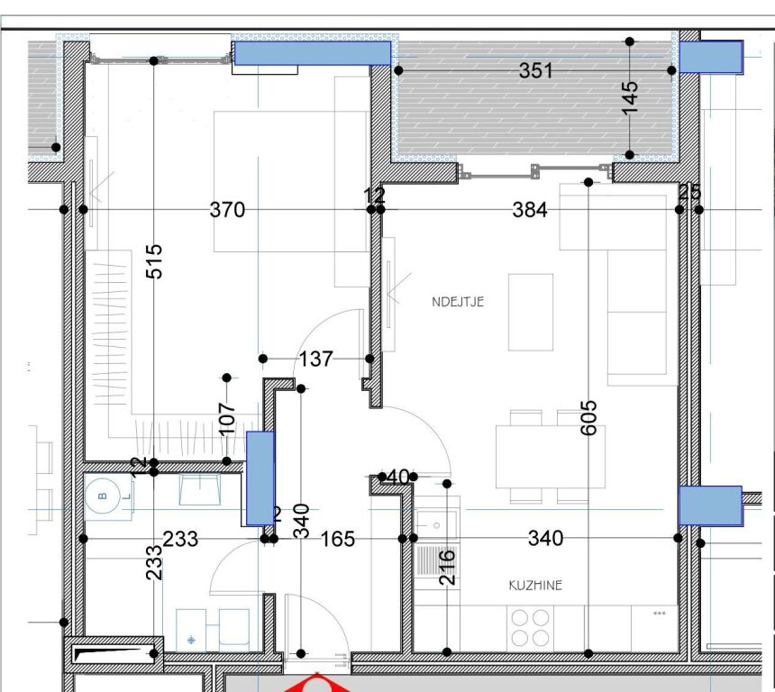 OCCASION 🔥 – Apartment 1+1 Near the Great Ring &amp; New Boulevard