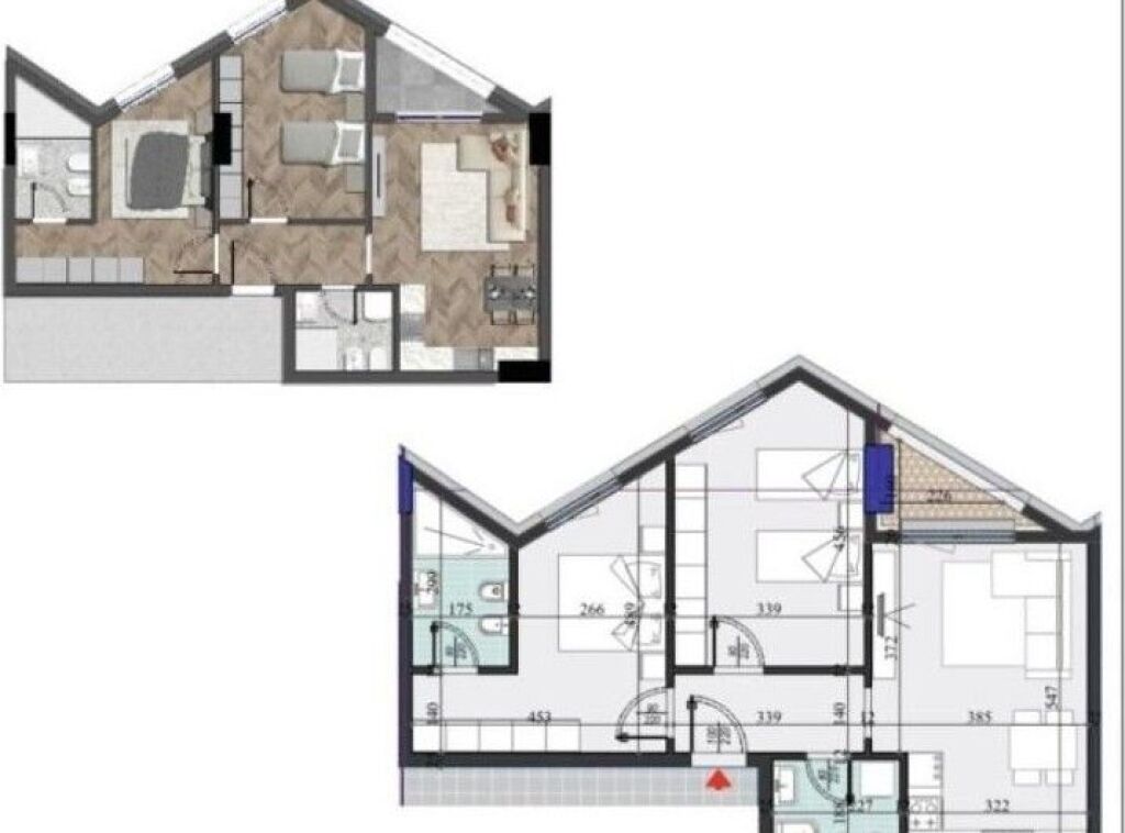 Residenza Colonnade, uccello nero