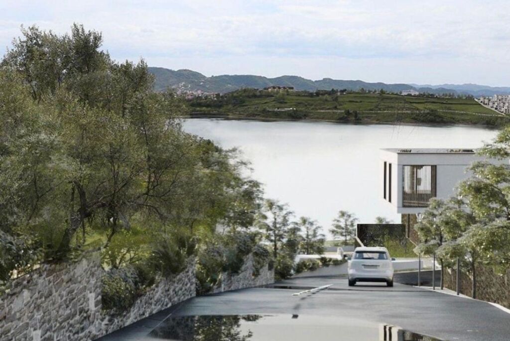 Apartament Premium 3+1 me Oborr Privat në Lakeside Residence Farke