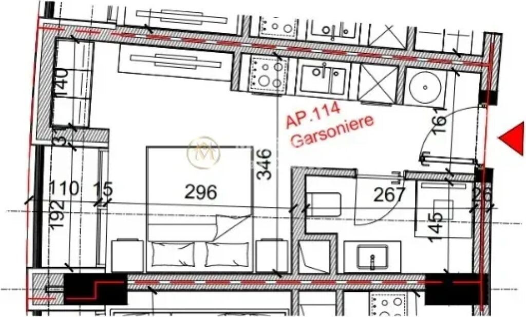 Shitje | Garsoniere | Rruga Bardhyl | 80640 €