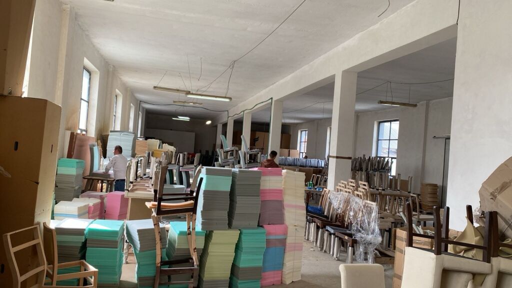 WAREHOUSES FOR RENT 540 M2 YZBERISHT 2,500 EURO FH-69174