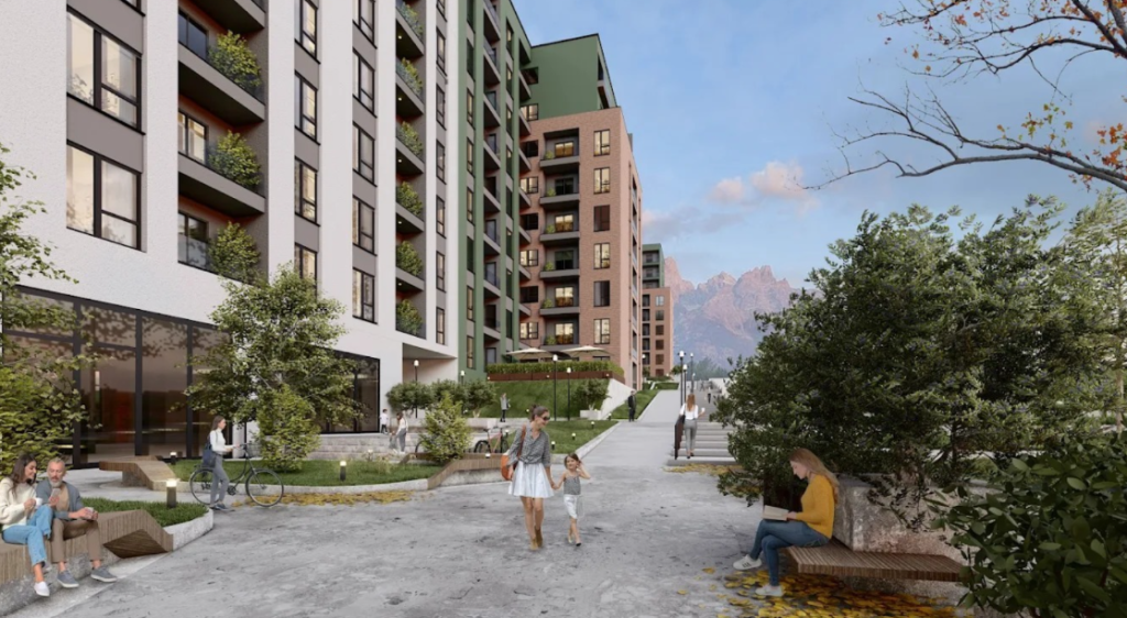 Apartament 1+1 në Shitje – Tirana View Residence, Paskuqan