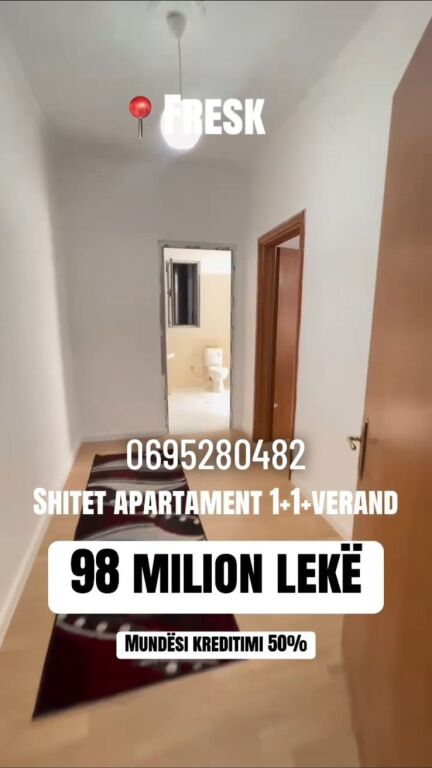 APPARTAMENTO 1+1 IN VENDITA – FRESK